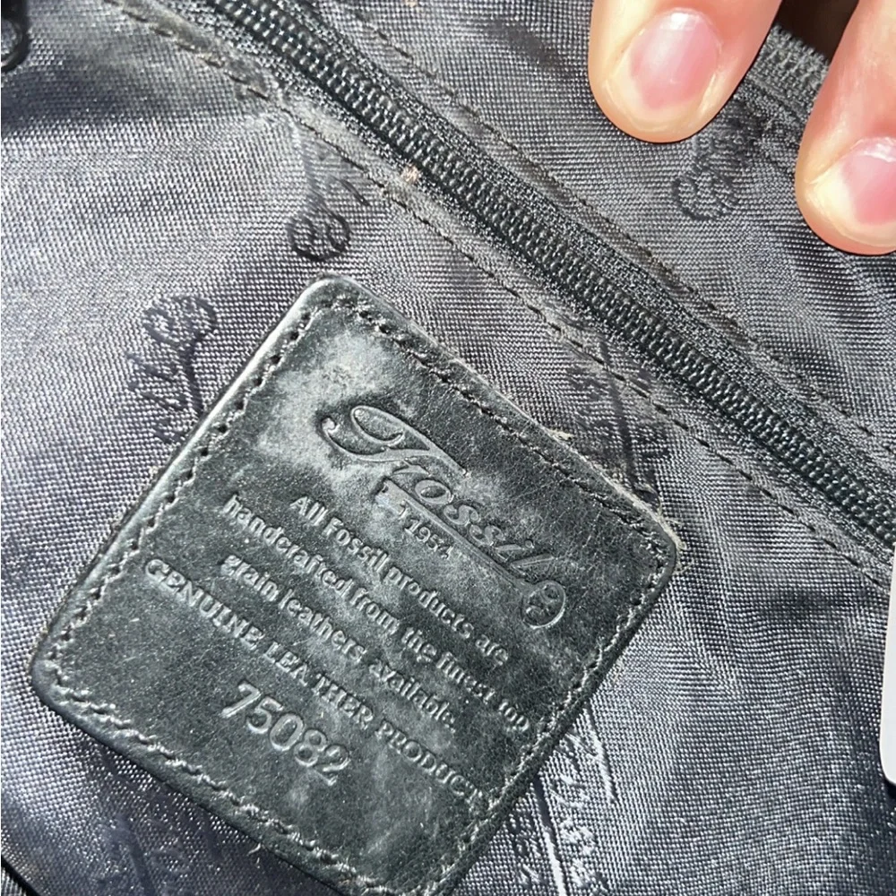 Fossil vintage black